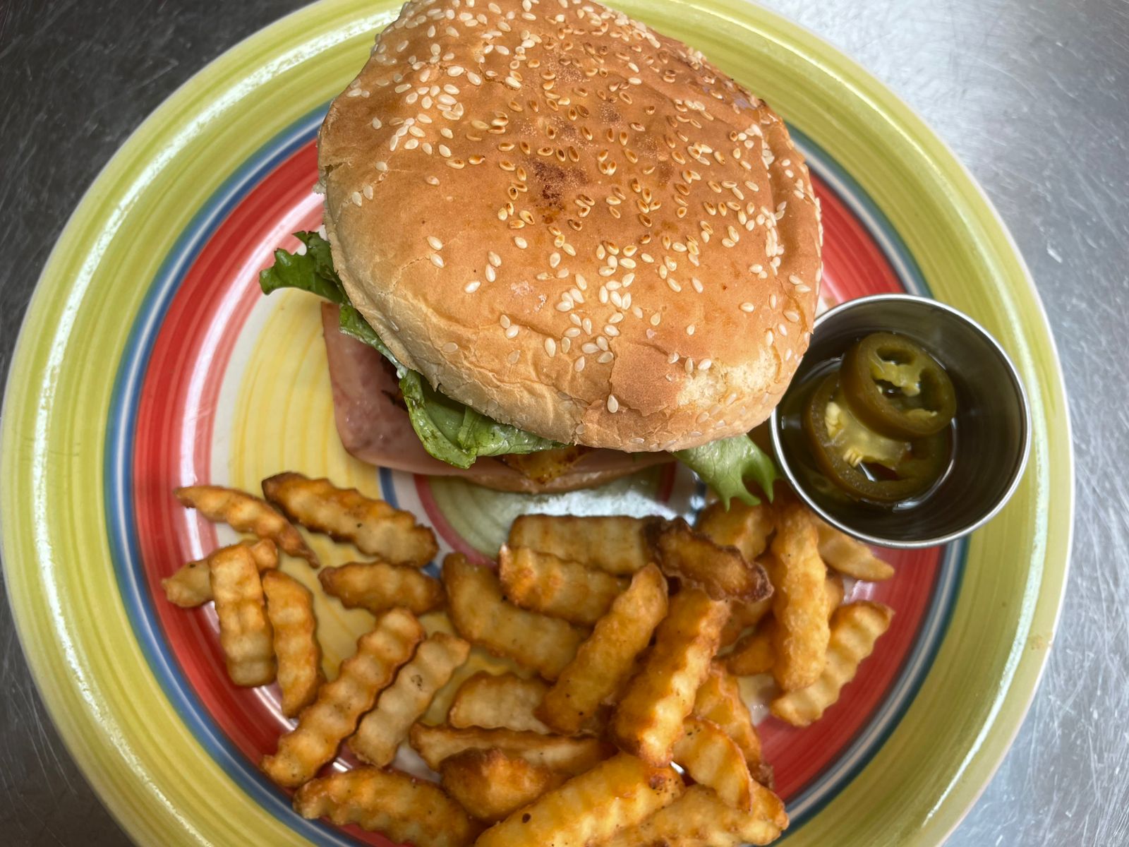 Hamburguesa hawaiana